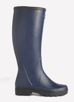 Le Chameau Ladies Giverny Wellingtons - Blue
