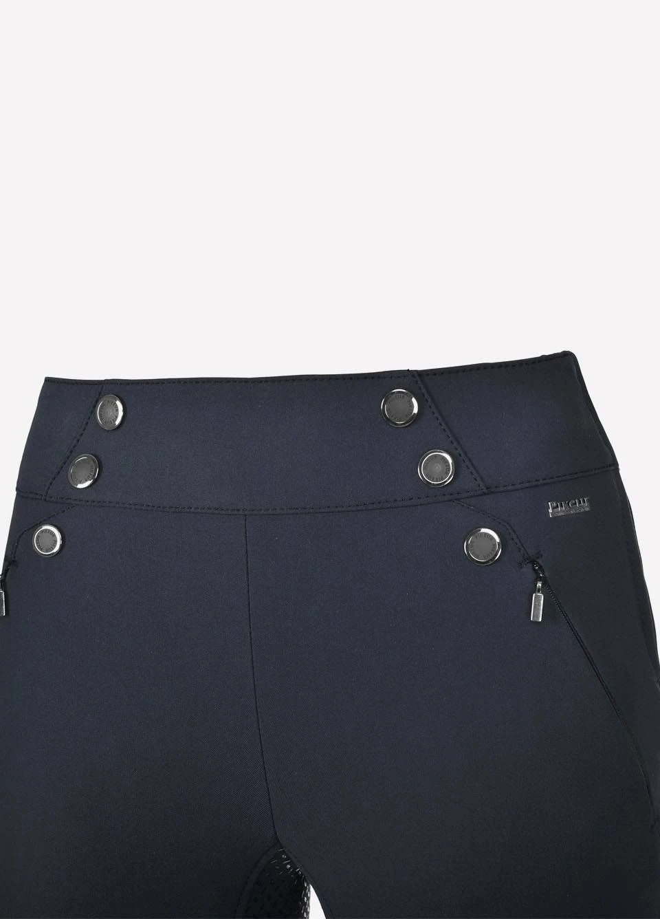 Pikeur Ladies Aiyana Grip Breeches With Full Seat Panel - Black - Image 3