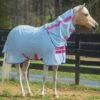 Amigo Bug Rug Pony - Azure/White