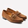 Fairfax & Favor Ladies Suede Apsley Loafers - Tan