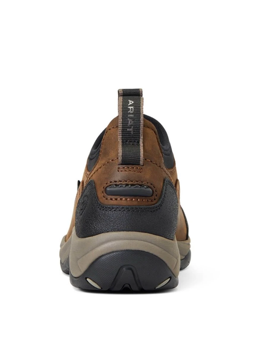 Ariat Womens Terrain Ease Waterproof Boot - Oily Distressed Brown - Image 2