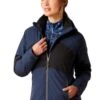 Ariat Valor H2O Jacket - Navy Colourblock