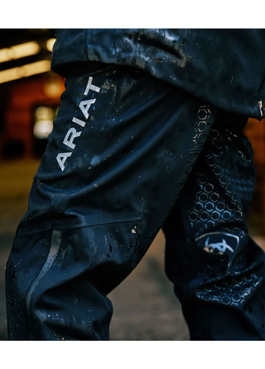 Ariat Venture Waterproof Shell Trousers - Black - Image 3