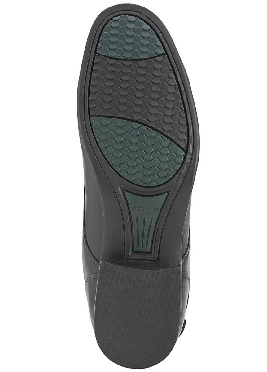 Ariat Mens Heritage Contour Field Zip Tall Riding Boot - Black - Image 4