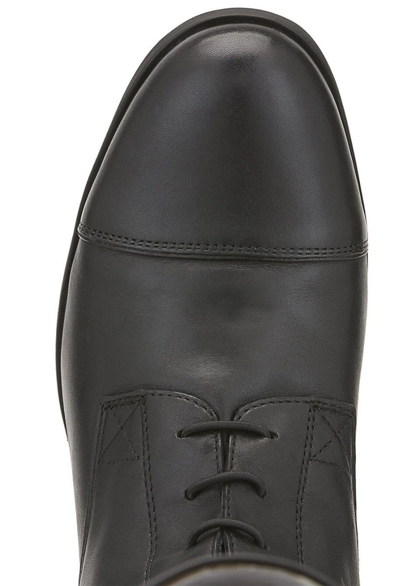 Ariat Mens Heritage Contour Field Zip Tall Riding Boot - Black - Image 5