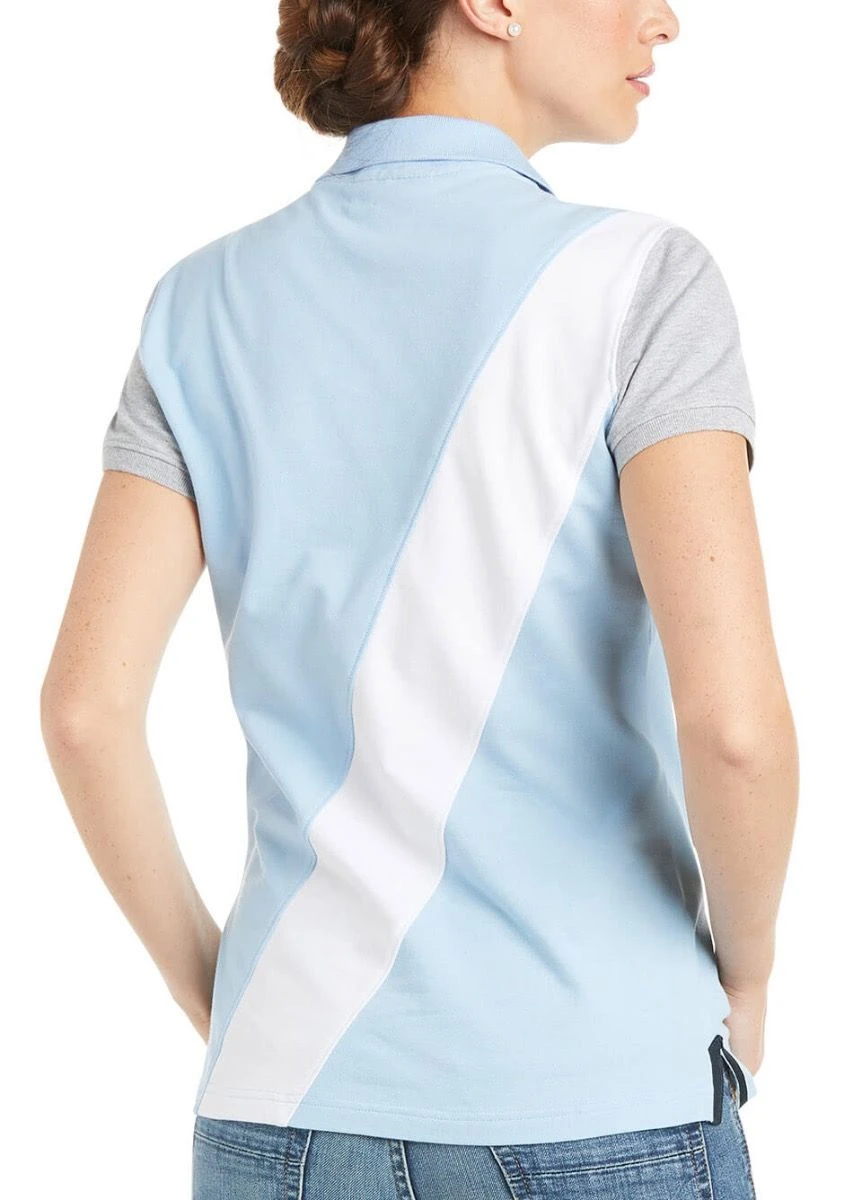 Ariat Taryn Polo - Blue Bell - Image 2