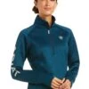 Ariat Tek Team 1/2 Zip Sweatshirt - Eurasian Teal