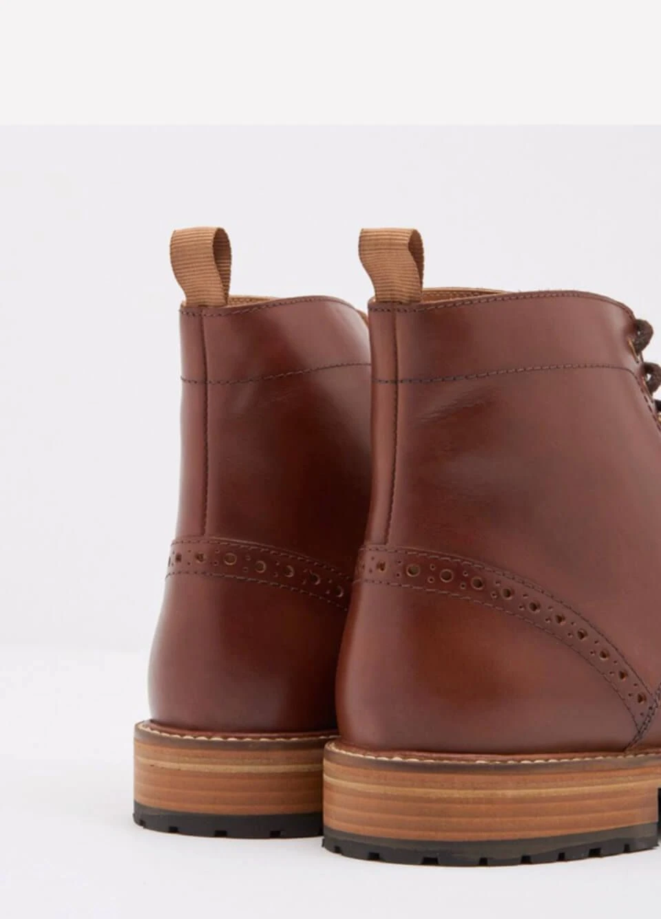 Joules Barnes Lace-up Boots - Tan - Image 3