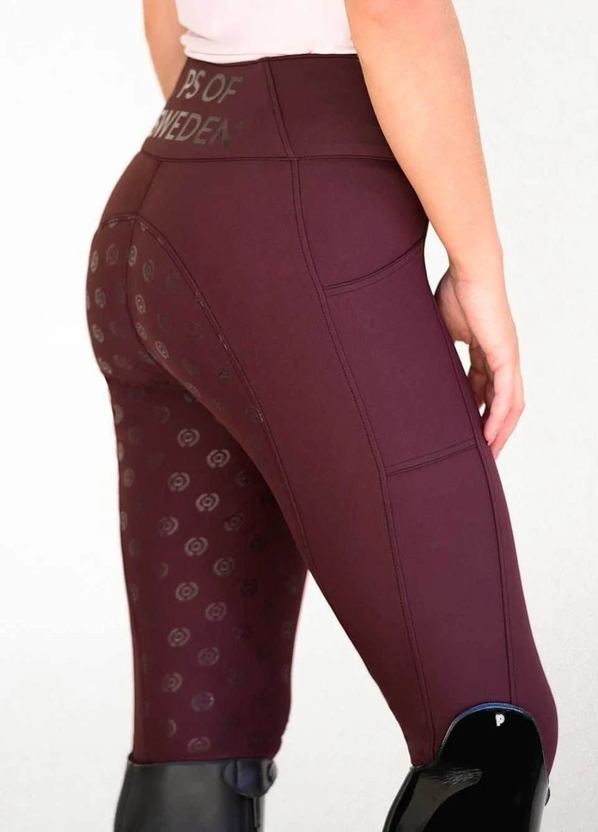 PS Of Sweden Brooklyn Breeches - Wine - Image 3