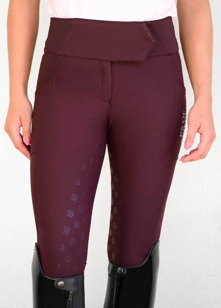 PS Of Sweden Brooklyn Breeches - Wine - Image 2