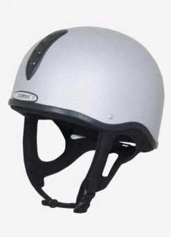 Champion Junior X-Air Plus Jockey Skull - Silver