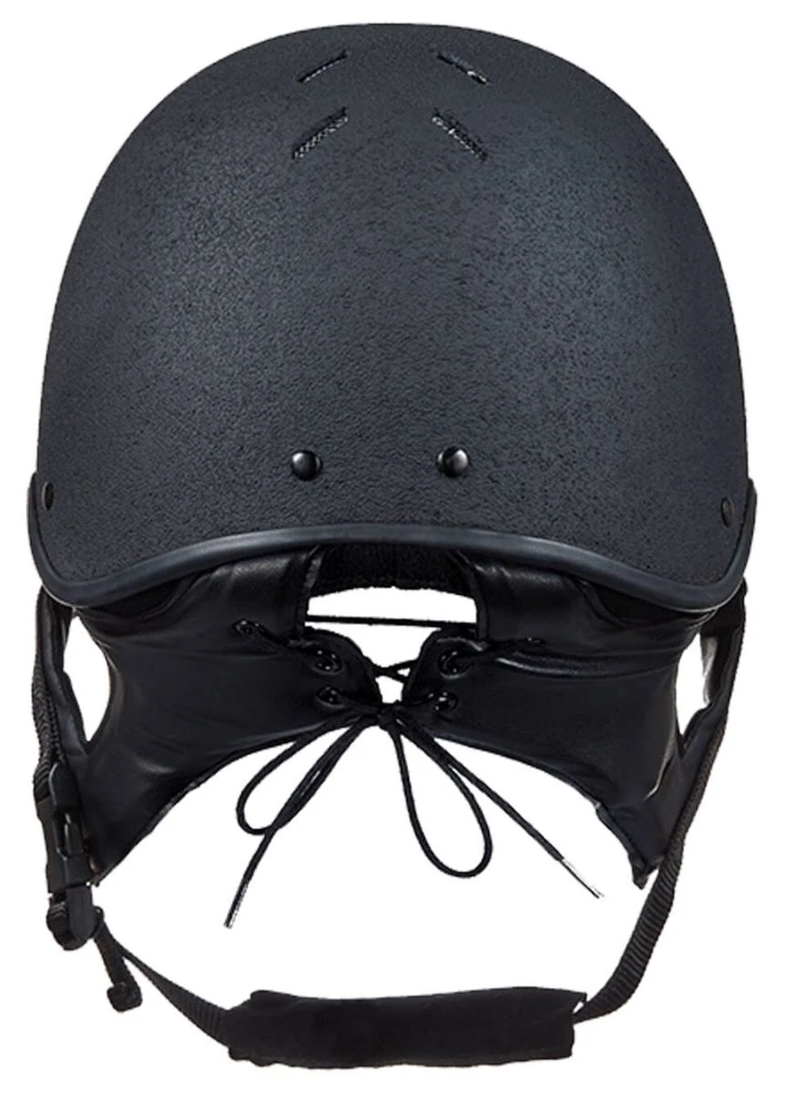 Charles Owen JS1 Pro Skull Riding Hat - Black - Image 3