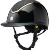 Charles Owen EQx Kylo MIPS Wide Peak Gloss & Sparkly Hat - Black
