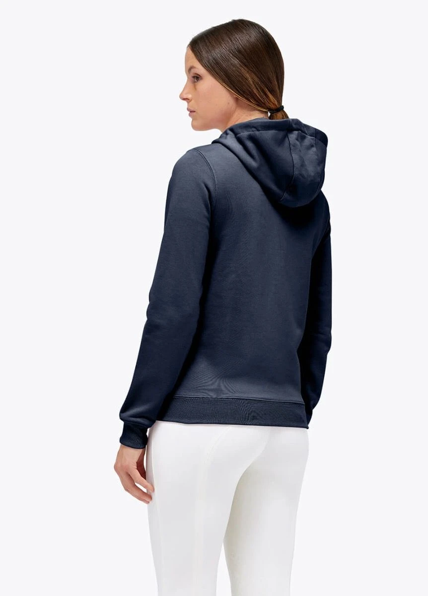 Cavalleria Toscana Emblem Hoodie - Atlantic Blue - Image 3