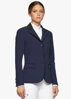Cavalleria Toscana GP Perforated Riding Jacket - Smokey Blue