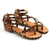 Fairfax & Favor Brancaster Sandal - Jaguar Haircalf