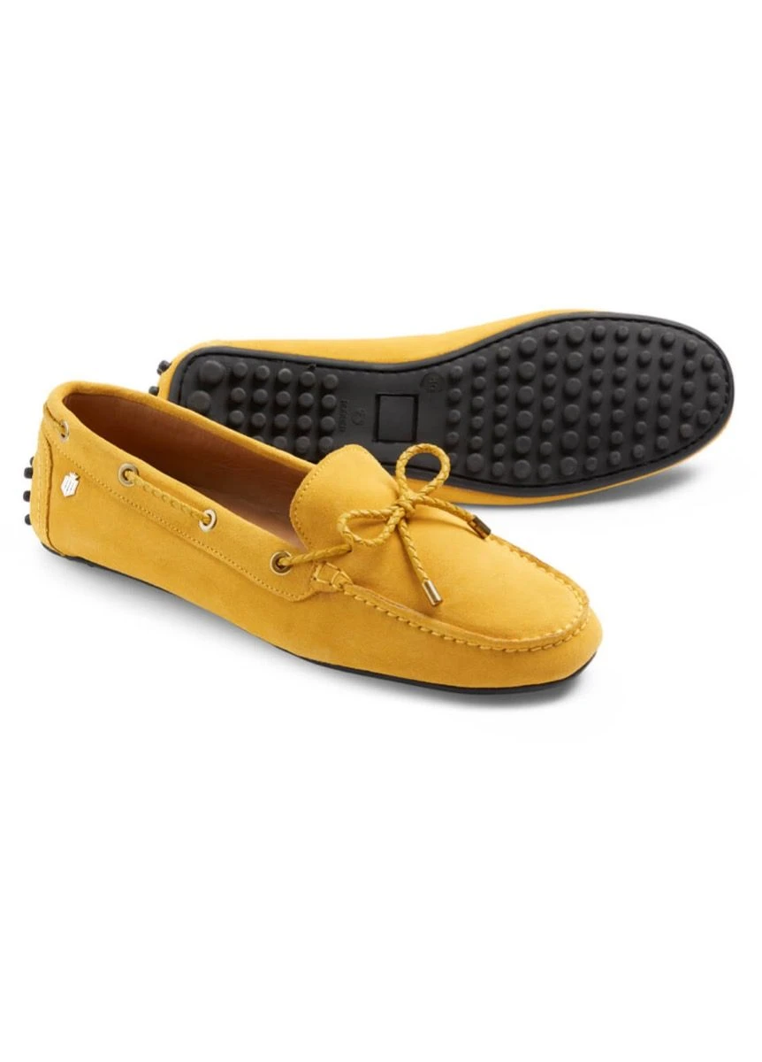 Fairfax & Favor Henley Driving Shoe - Mango - Image 2