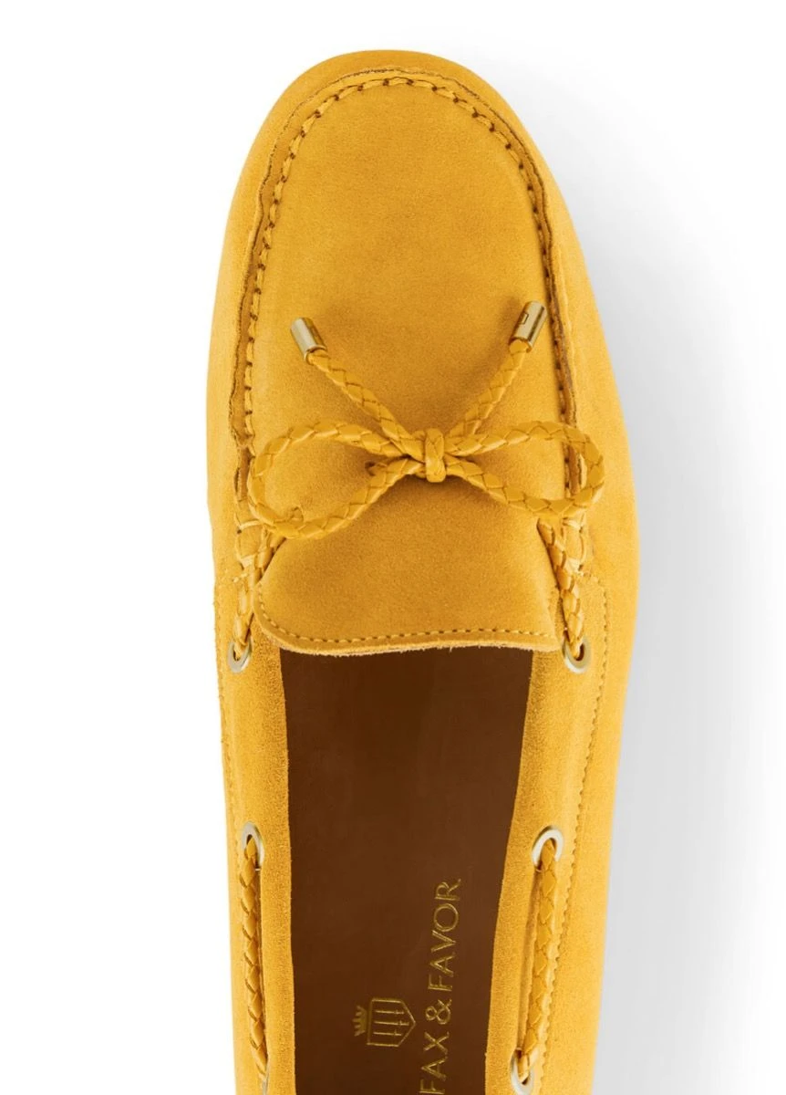 Fairfax & Favor Henley Driving Shoe - Mango - Image 4
