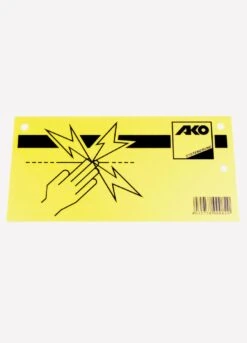 Wolseley Fence Warning Sign