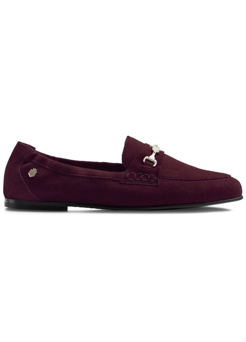 Fairfax & Favor Newmarket Loafer - Plum - Image 3