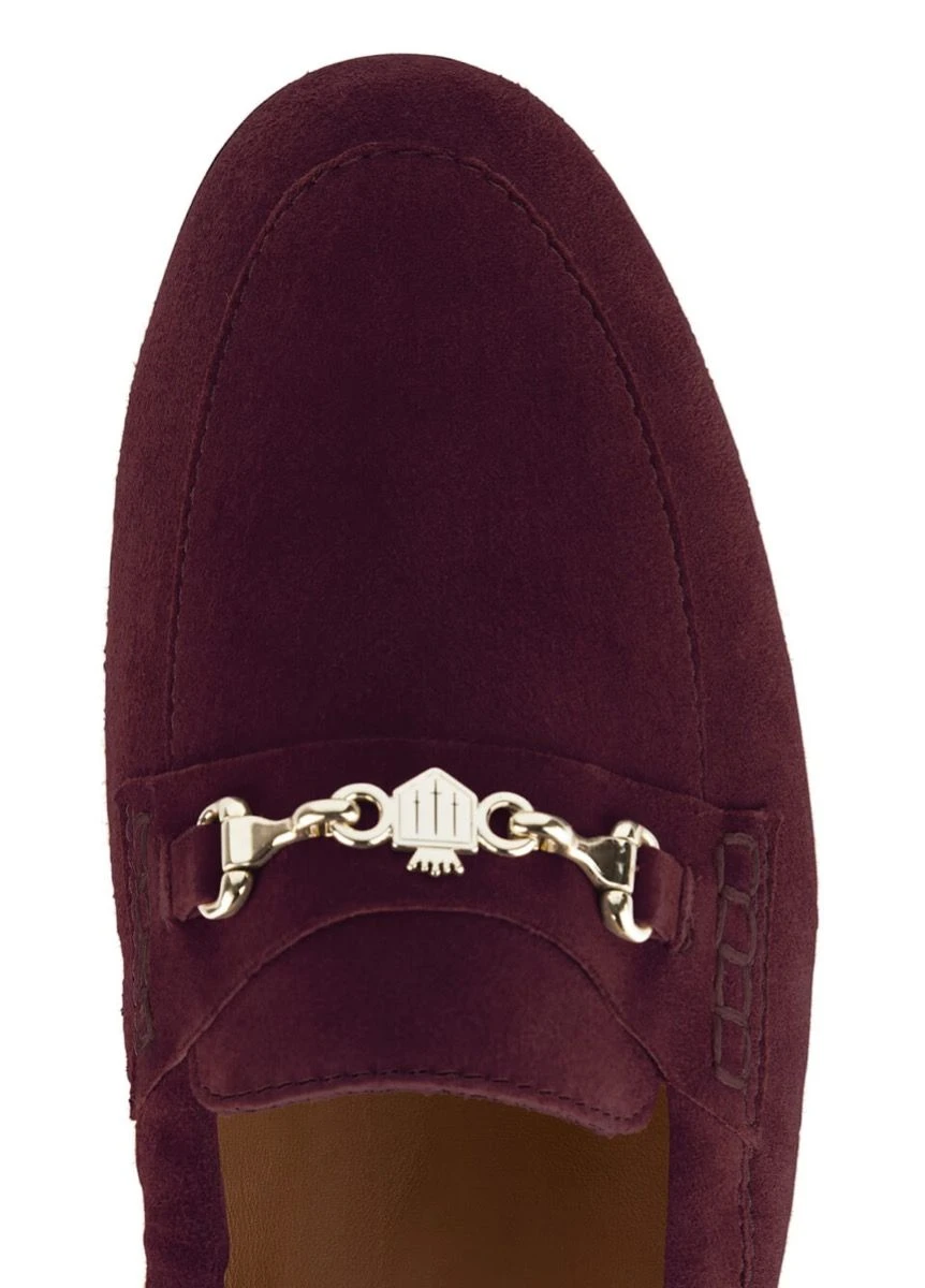 Fairfax & Favor Newmarket Loafer - Plum - Image 5
