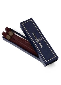 Fairfax & Favor Suede Boot Tassels - Plum