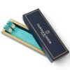 Fairfax & Favor Suede Boot Tassels - Turquoise