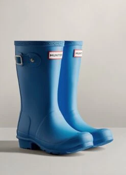 Childs Hunter Wellingtons- Polar Blue