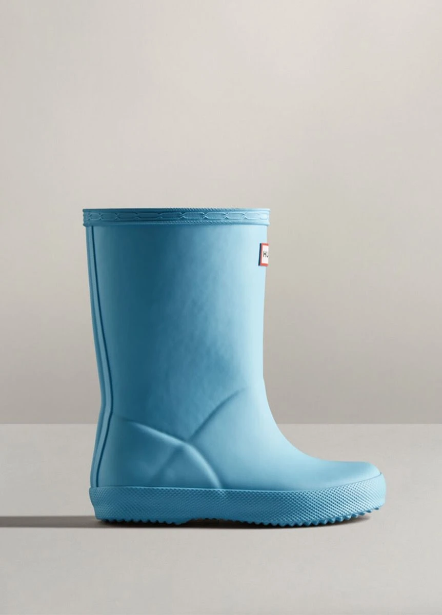 Hunter Kids First Classic Wellingtons - Borealis Blue - Image 2