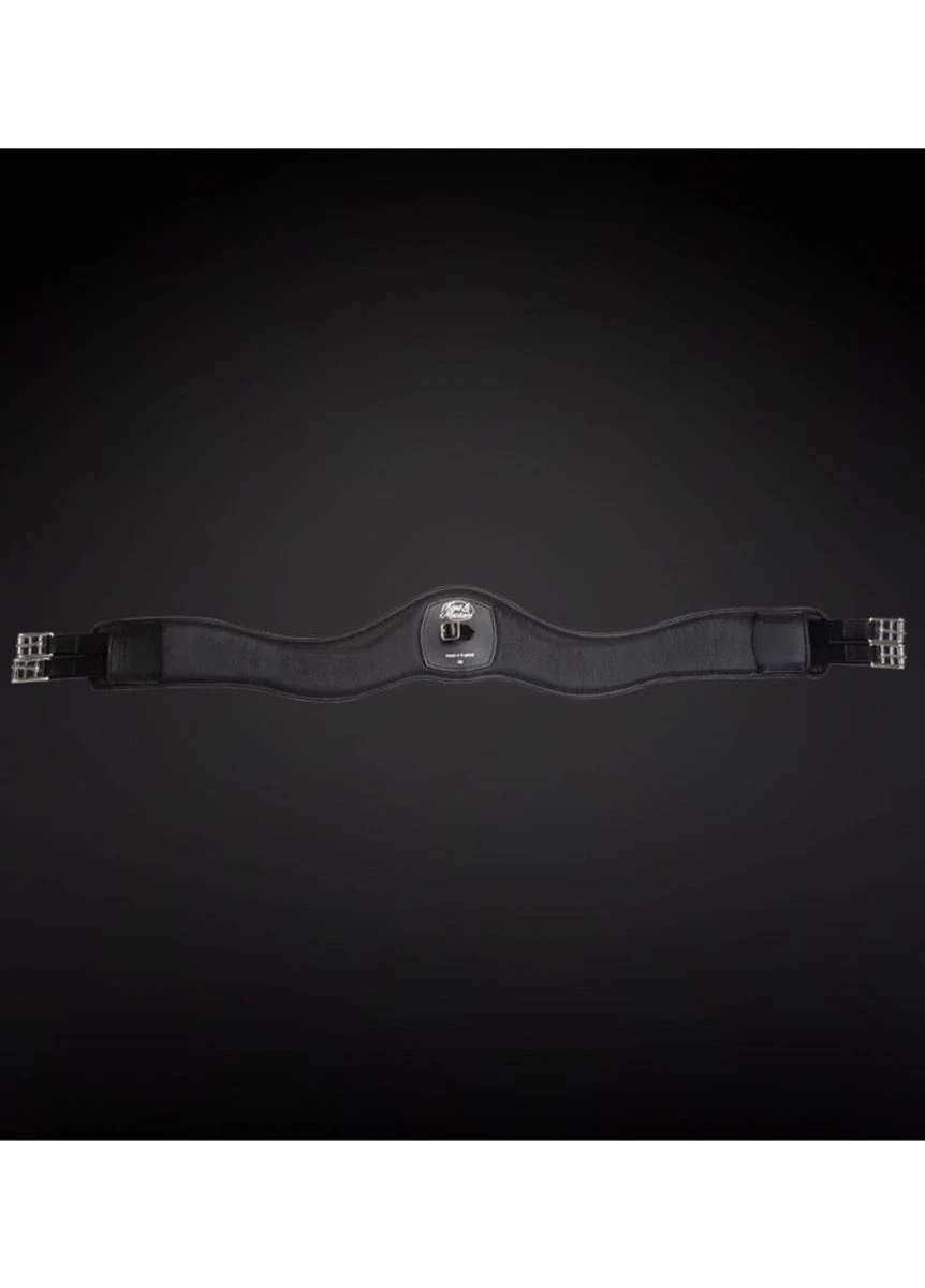 Kent & Masters Long Leather Girth - Black