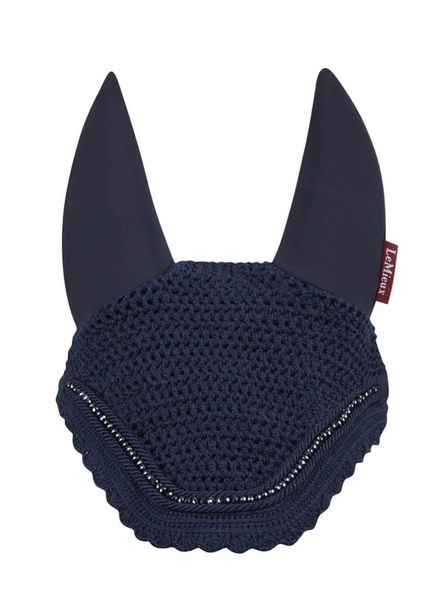LeMieux Diamante Acoustic Fly Hood - Navy - Image 2