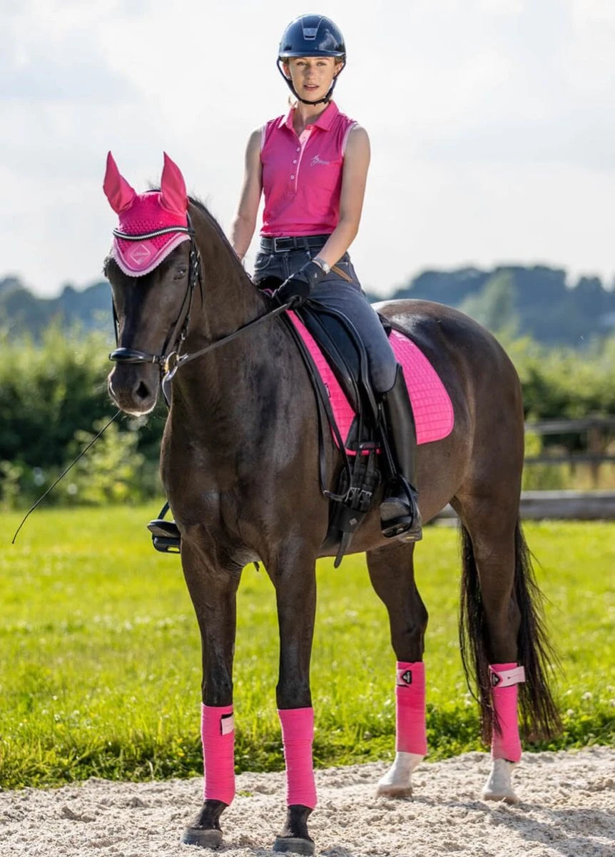 LeMieux Classic Polo Bandages - Watermelon - Image 2