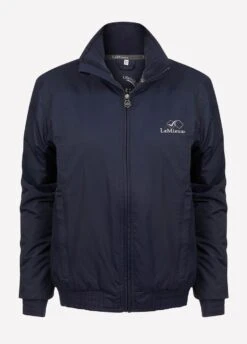 Team LeMieux Waterproof Crew Jacket - Navy