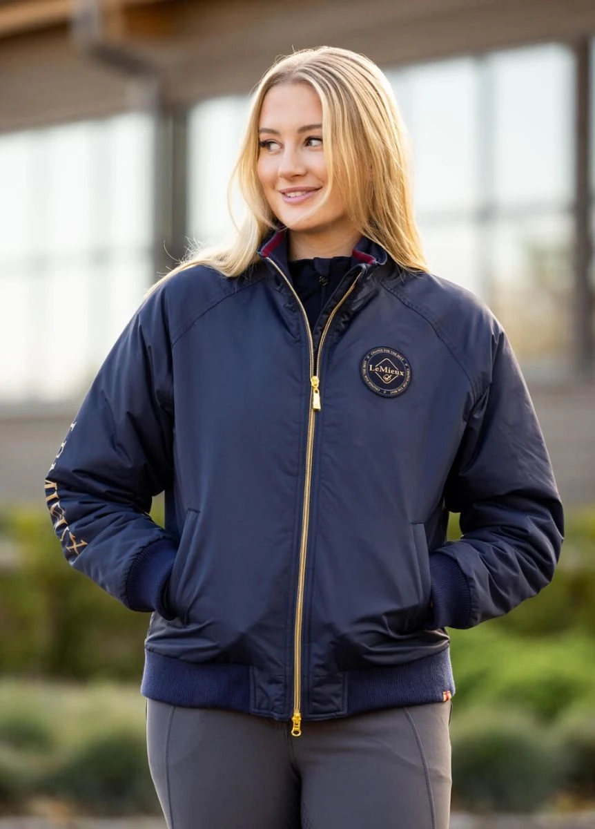 LeMieux Elite Crew Jacket - Navy