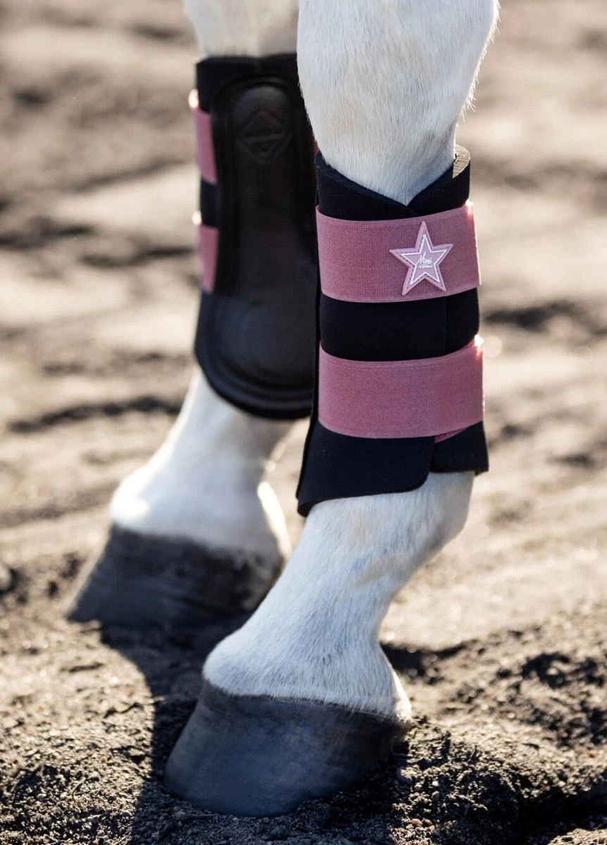 LeMieux Mini Brushing Boots - Orchid - Image 3