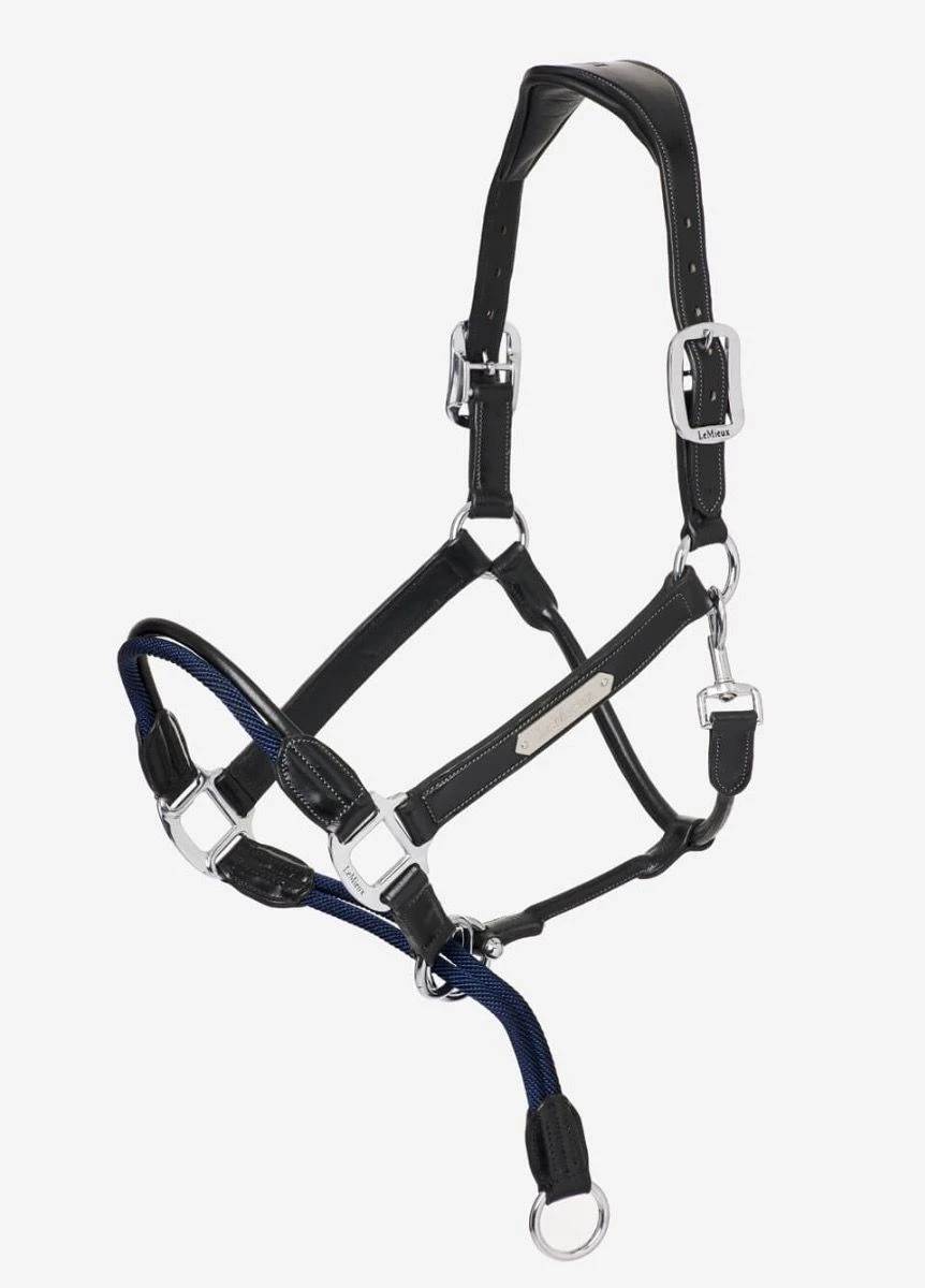 LeMieux Rope Control Headcollar - Black - Image 2