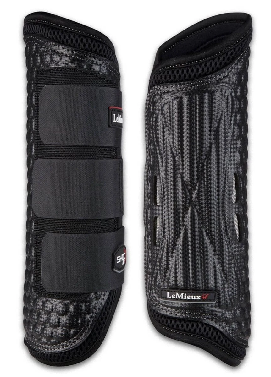 LeMieux Shoc Air XC Hind Boots - Black