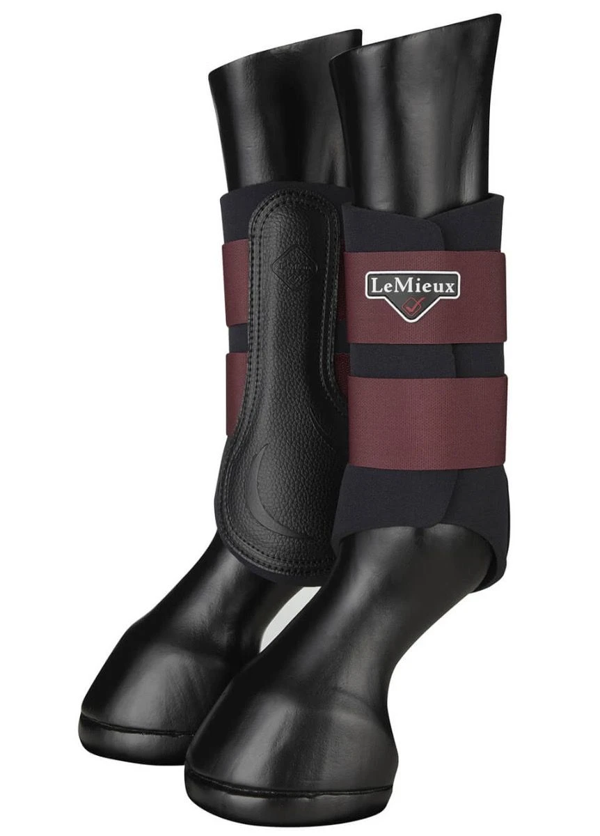 LeMieux Grafter Brushing Boots - Rioja