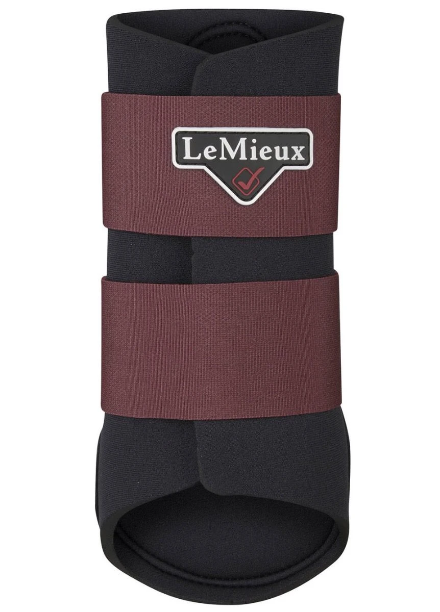 LeMieux Grafter Brushing Boots - Rioja - Image 2