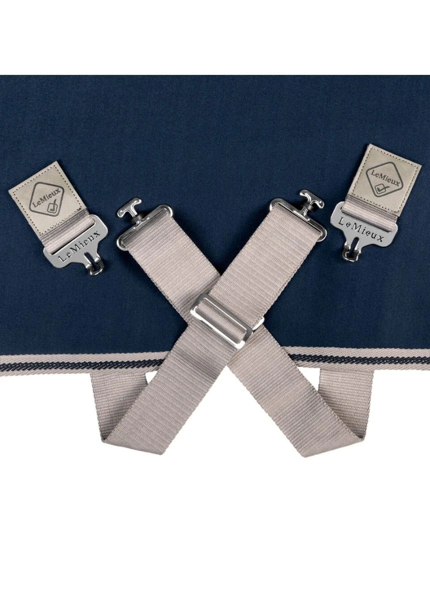 LeMieux Arika Jersey-Tek Fleece Rug - Navy - Image 3