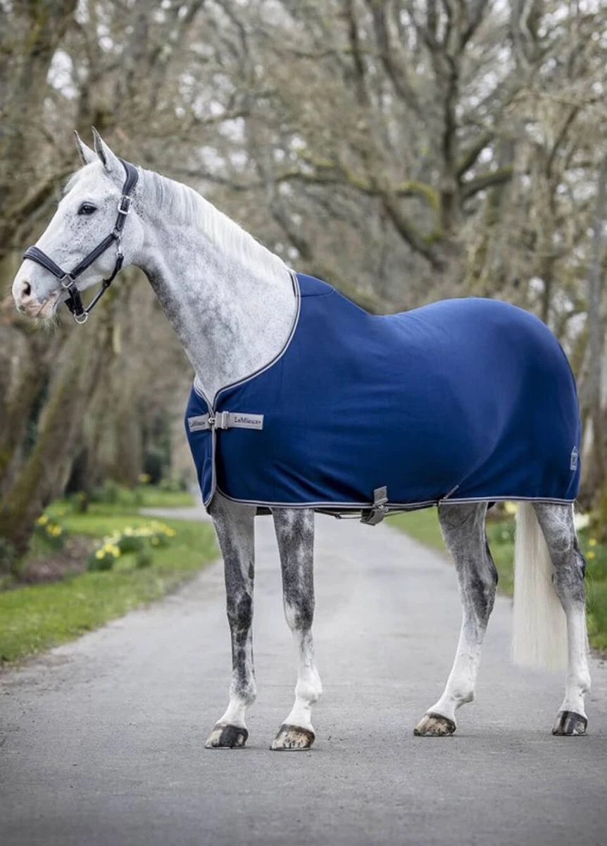 LeMieux Arika Jersey-Tek Fleece Rug - Navy