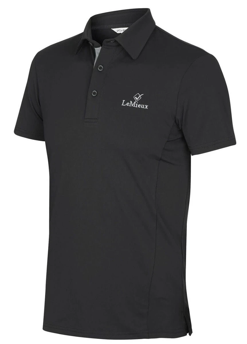 LeMieux Monsieur Mens Polo Shirt - Black - Image 2