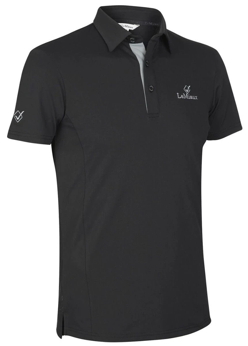 LeMieux Monsieur Mens Polo Shirt - Black - Image 3
