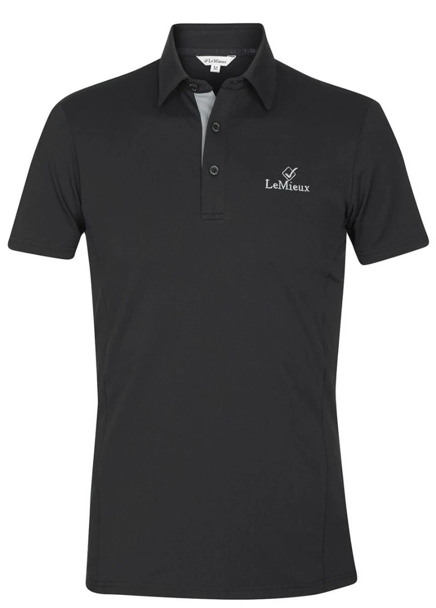 LeMieux Monsieur Mens Polo Shirt - Black