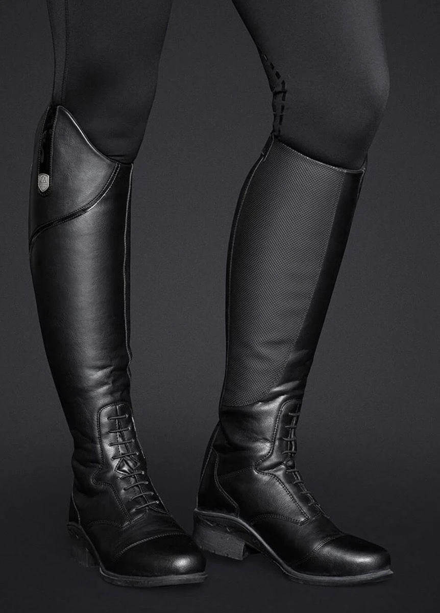 Mountain Horse Adults Veganza Tall Riding Boots - Black - Image 2