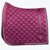 PS Of Sweden Diamond Bow Dressage Pad - Berry
