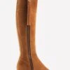 Fairfax & Favor Heeled Regina Suede Boot - Tan