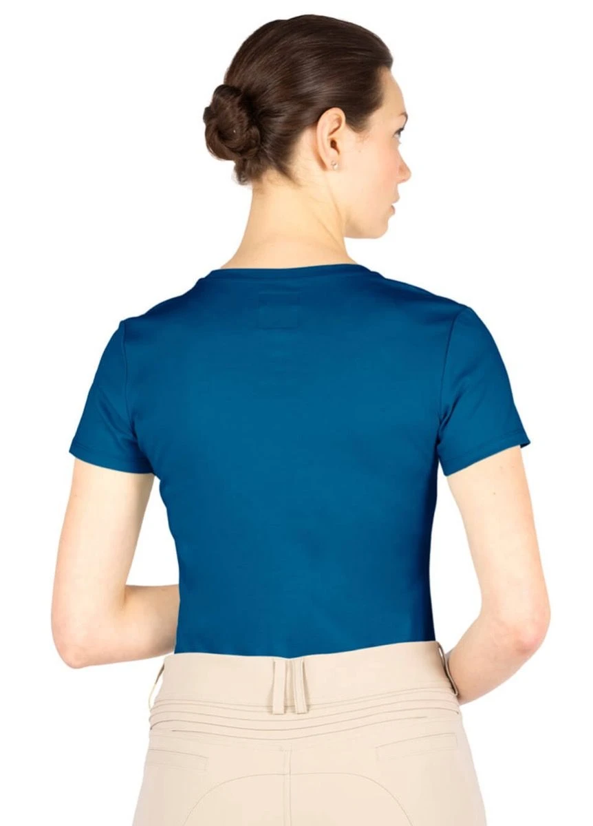 Samshield Axelle Bonnie T-Shirt - Seaport Blue - Image 2