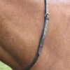 Shires Blenheim Leather Neck Strap - Havana