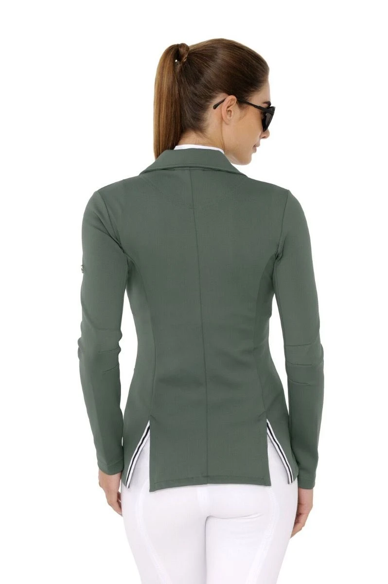 Spooks Womens Stripe Show Jacket - Grey - Image 2